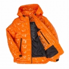 Демисезонная куртка для мальчика, оранжевая (02-ВМ-21), Evolution