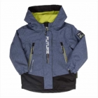 Детская демисезонная куртка для мальчика, серая (03-ВМ-21), Evolution