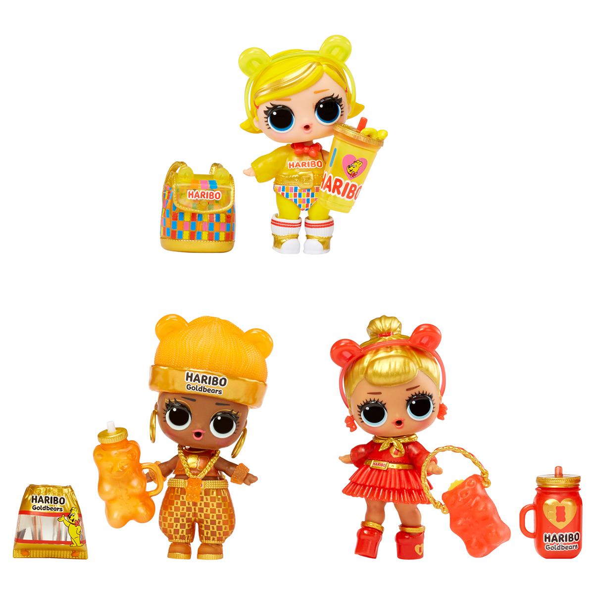 Ігровий набір із лялькою LOL SURPRISE! серії Loves Mini Sweets HARIBO DELUXE" – Золоті ведмедики" 119906, ЛОЛ