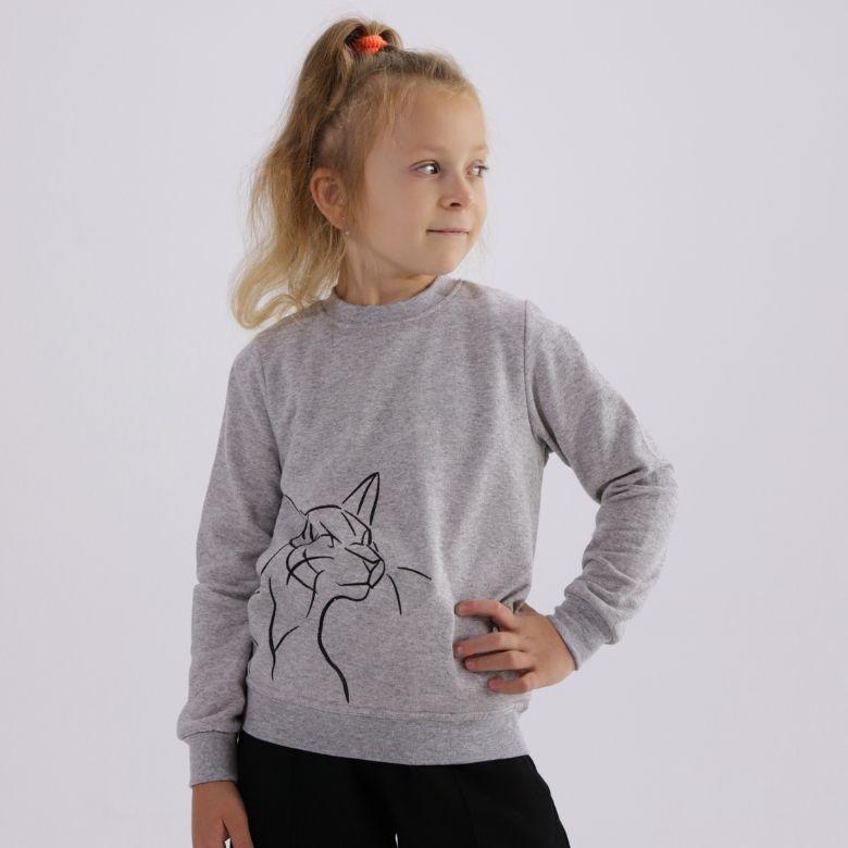 Детский джемпер для девочки, розовый, 14203, Gabbi