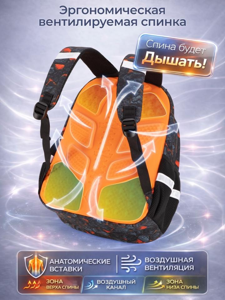 Школьный рюкзак Sunny Happy с  автомобилем (SH1-12), Winner /SkyName