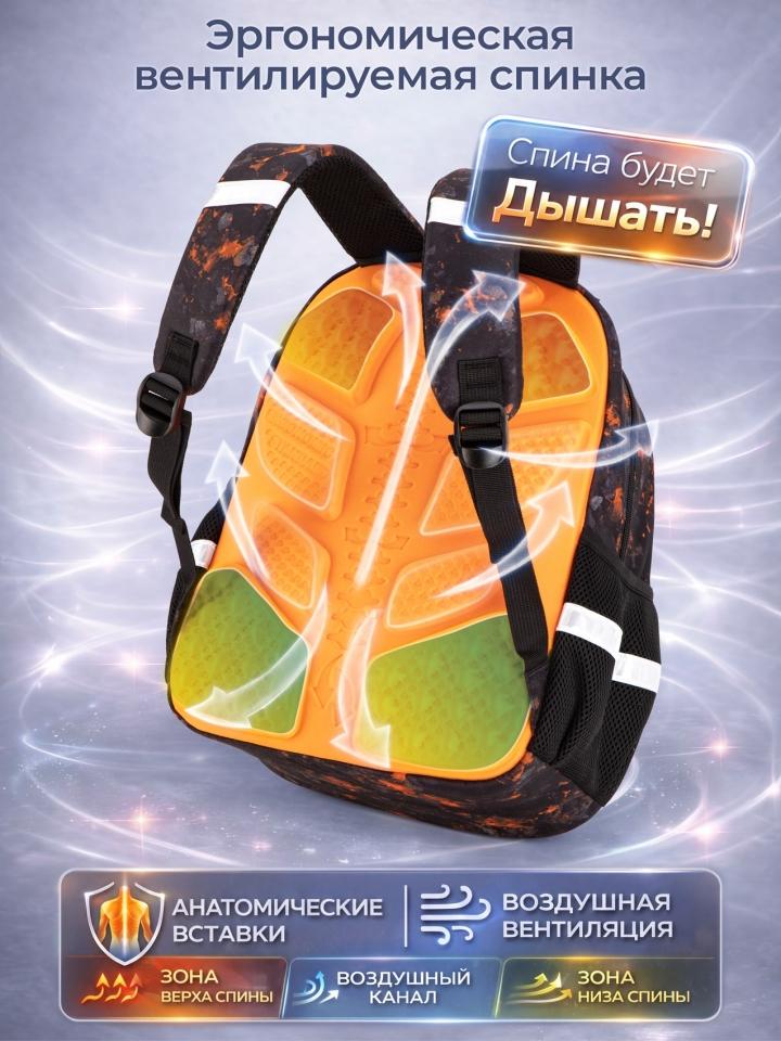 Шкільний рюкзак Sunny Happy з футбольним м\'ячем(SH1-20), Winner /SkyName