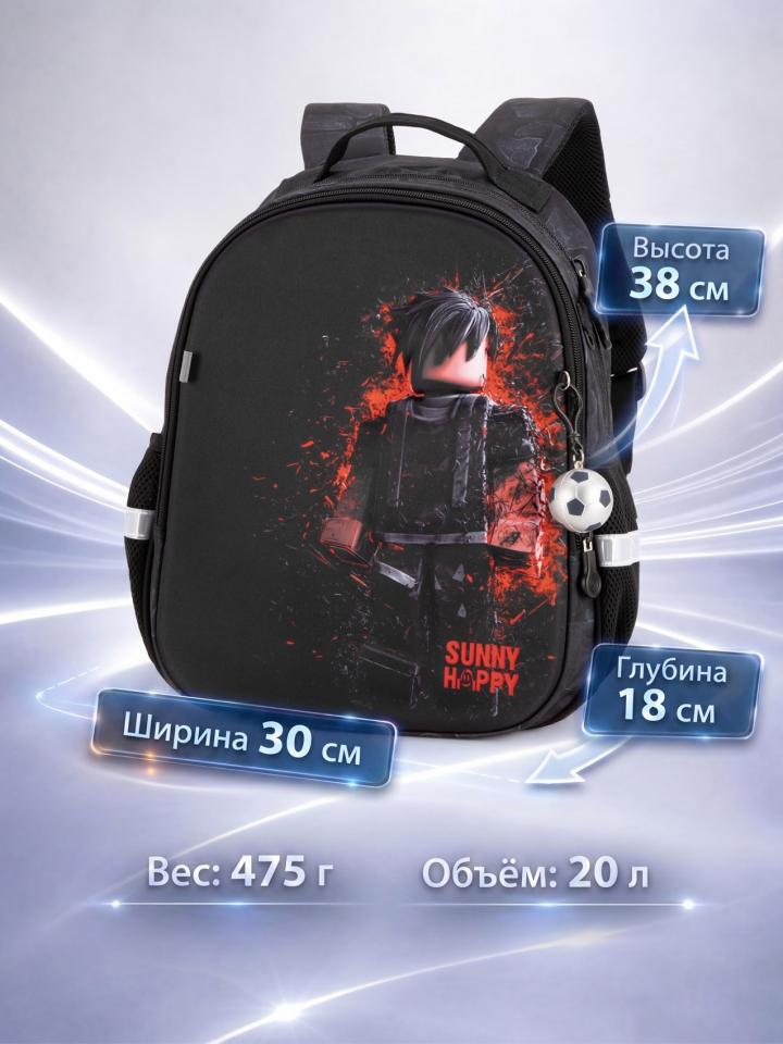 Шкільний набір 7 в 1 Sunny Happy з персонажем Roblox (SH1-13), Winner /SkyName