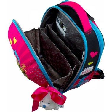 Рюкзак-ранець шкільний + мішок для взуття + пенал для дівчинки (7mini-022), DeLune