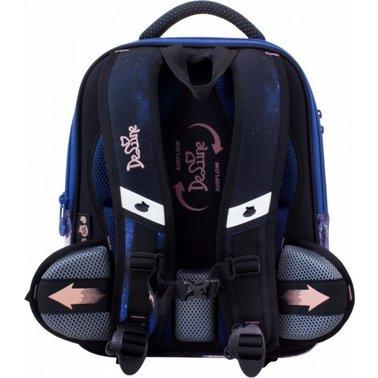 Рюкзак-ранец школьный + мешок для обуви + пенал + часы для мальчика (7mini-019), DeLune