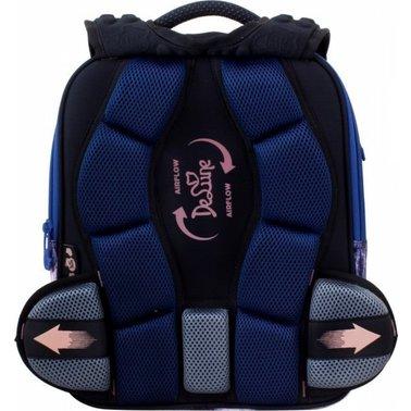 Рюкзак-ранец школьный + мешок для обуви + пенал + часы для мальчика (7mini-019), DeLune
