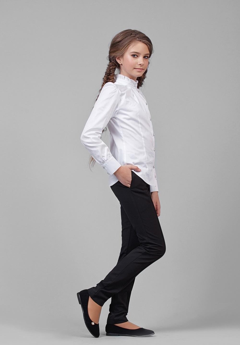 Шкільні штани для дівчинки (28-8004-1), ТМ Зіронька