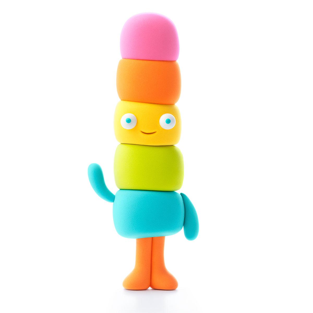 Набір пластиліну Липака, що самозатвердівається – Класне морозиво: Тепледик (30145-UA01), Lipaka