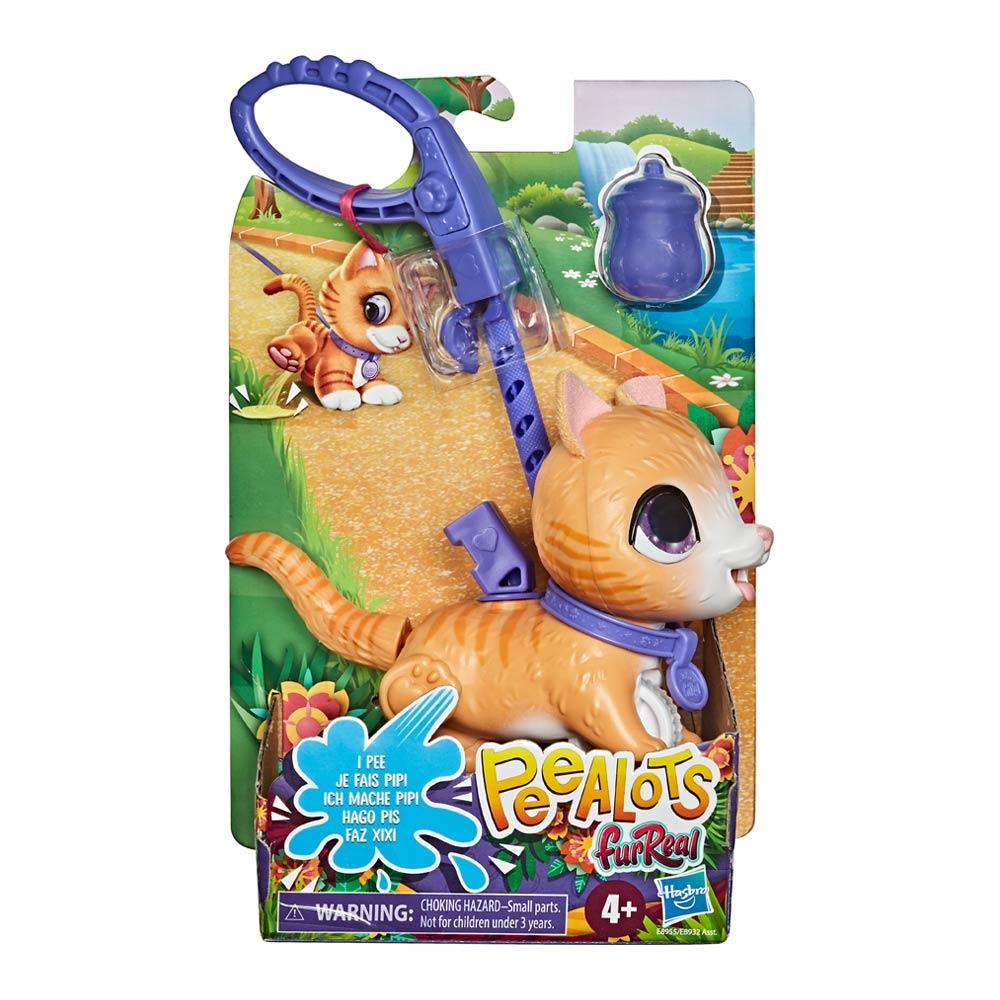 Интерактивная игрушка FurReal Friends Peealots Котенок бежевый (E8932/E8955), Hasbro