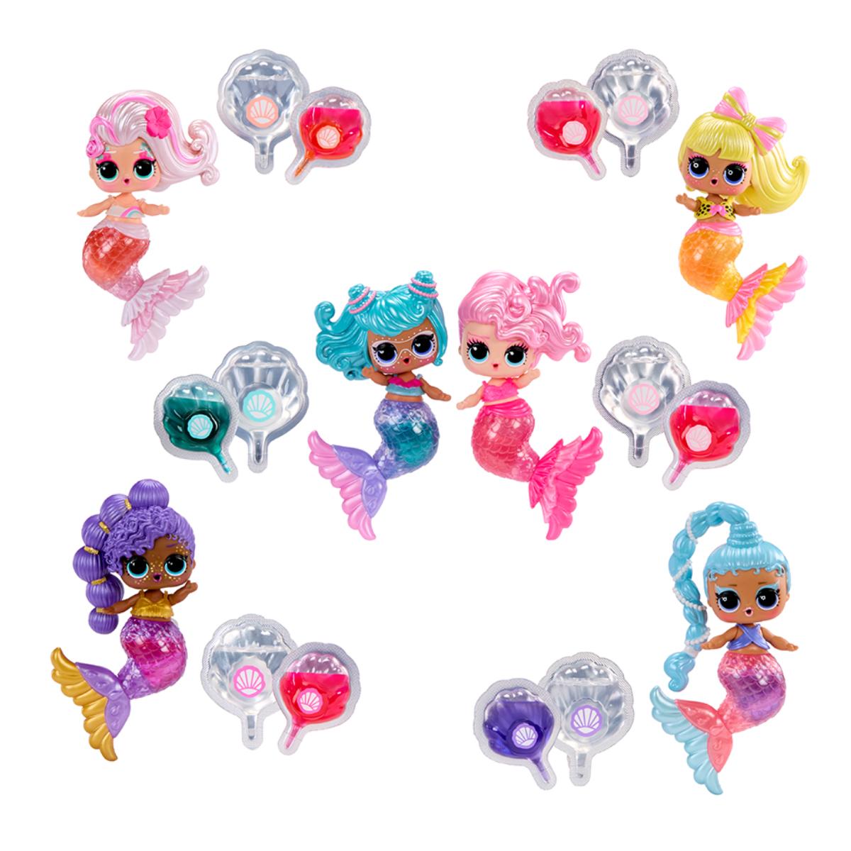 Ігровий набір із лялькою LOL Surprise! серіїMermaids! Makeover Magic Милі русалочки (596301), ЛОЛ