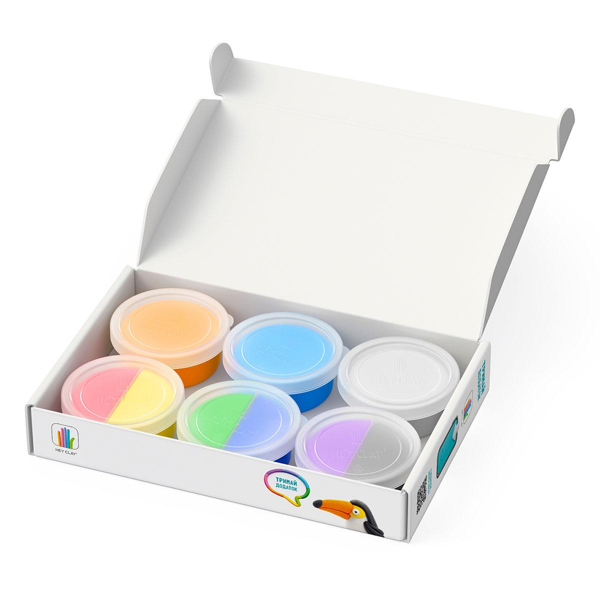 Набір пластиліну, що самозатвердівається Липака – Птахи: Пінгвін, павич, тукан (60026-UA01), Lipaka