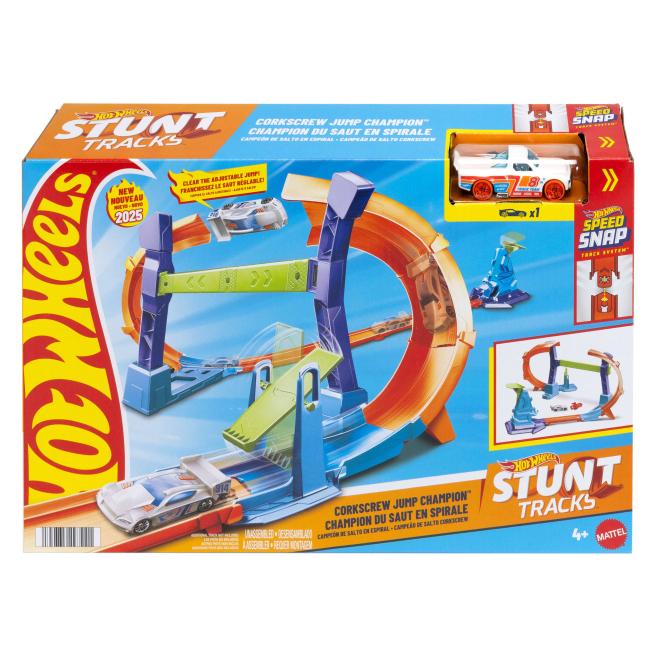 Игровой набор трек Чемпион невероятных прыжков JFH36, Hot Wheels