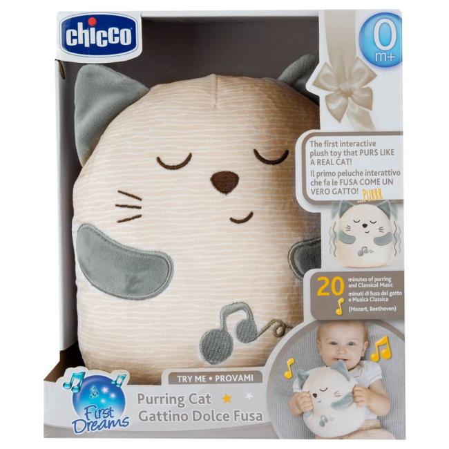 М\'яка іграшка Chicco Муркотик інтерактивна (11567.00), Chicco