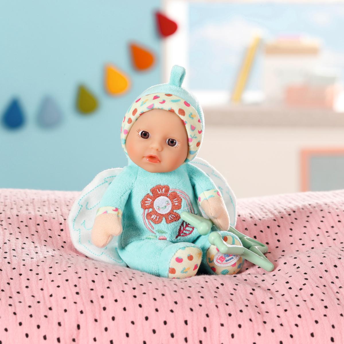 Лялька BABY BORN серії \"For babies\" – БЛАКИТНЕ ЯНГОЛЯТКО (18 cm) арт. 832295-1