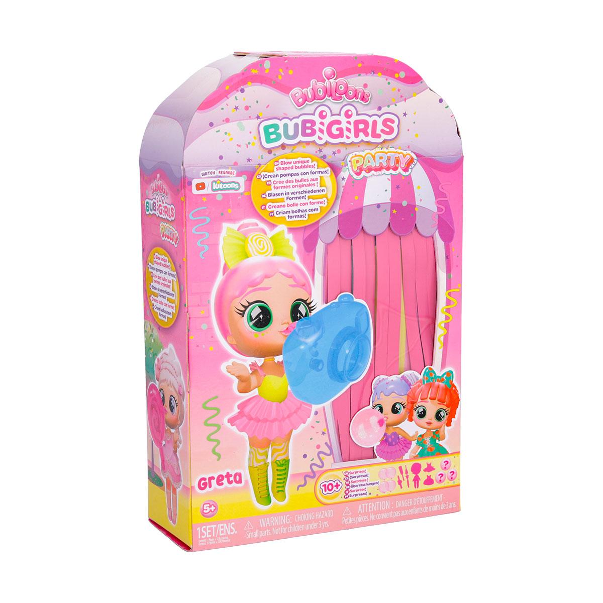 Ігровий набір для дівчинки Bubiloons Малятко Бабі Грета, 906174IM