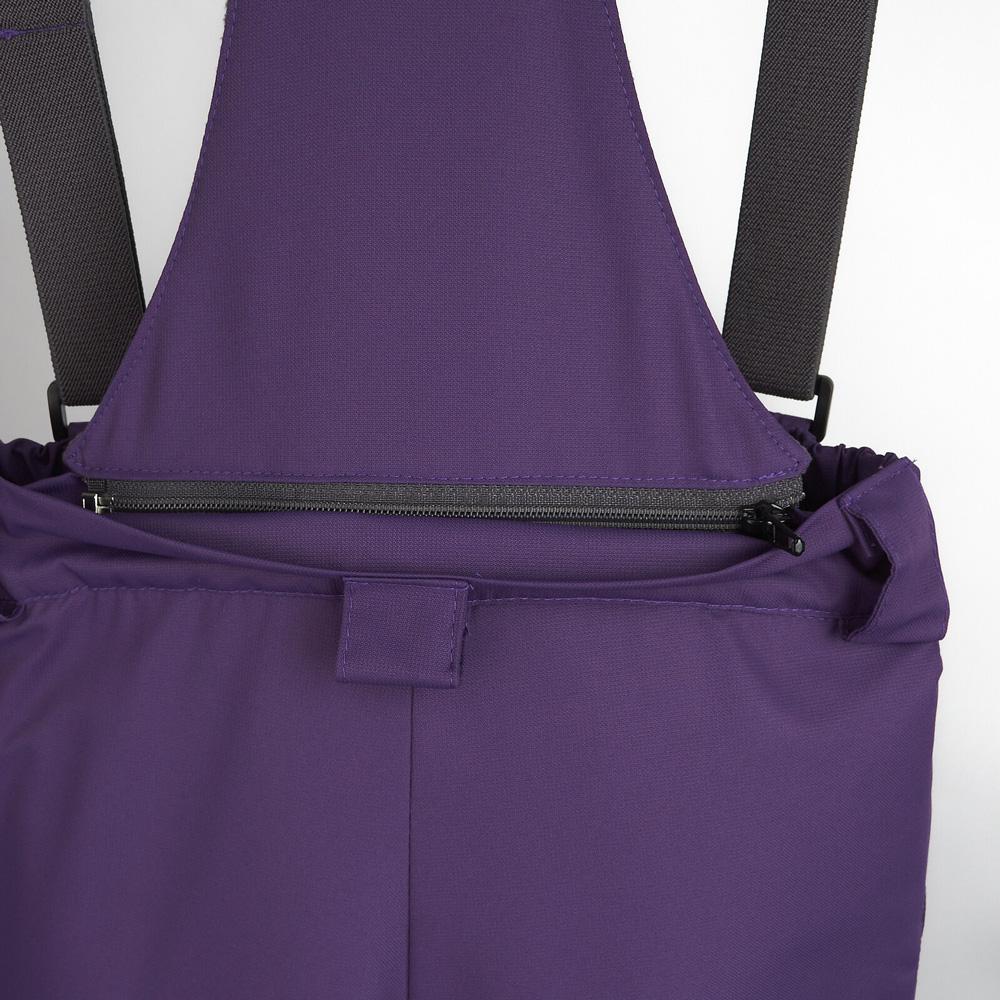 Ä Дитячий зимовий напівкомбінезон фіолетовий (950-02013-22) DaNa-kids B.TEX