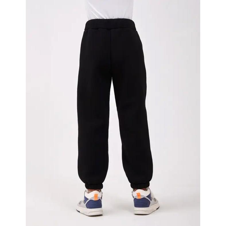 Штани теплі для хлопчика чорні (115723-1, 115724-1), Smil