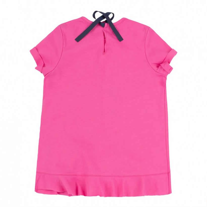 Детская блуза для девочек Magic flower, малиновая (ФБ702), Бемби
