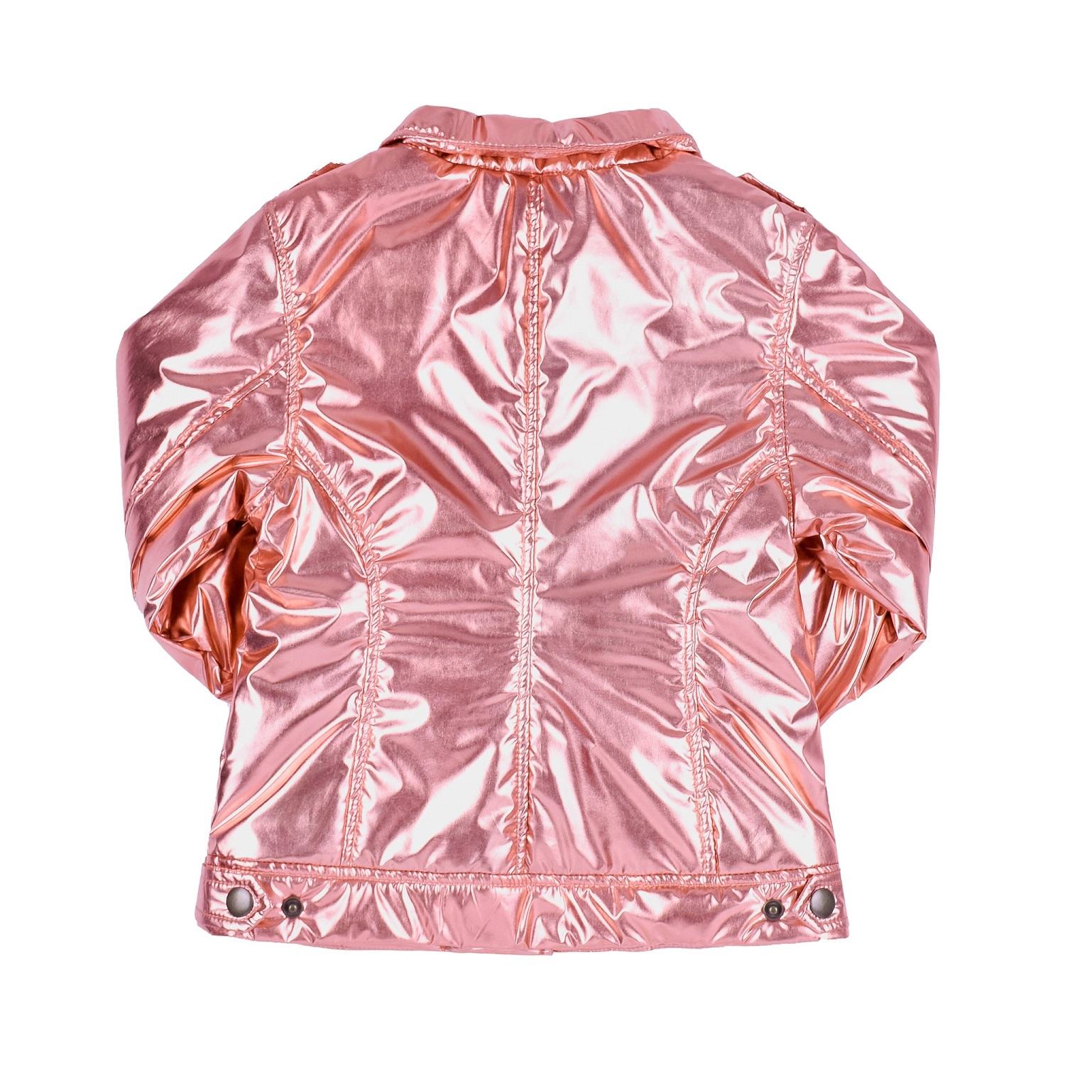 Дитяча демісезонний куртка для дівчинки, рожева (КТ206), Бембі
