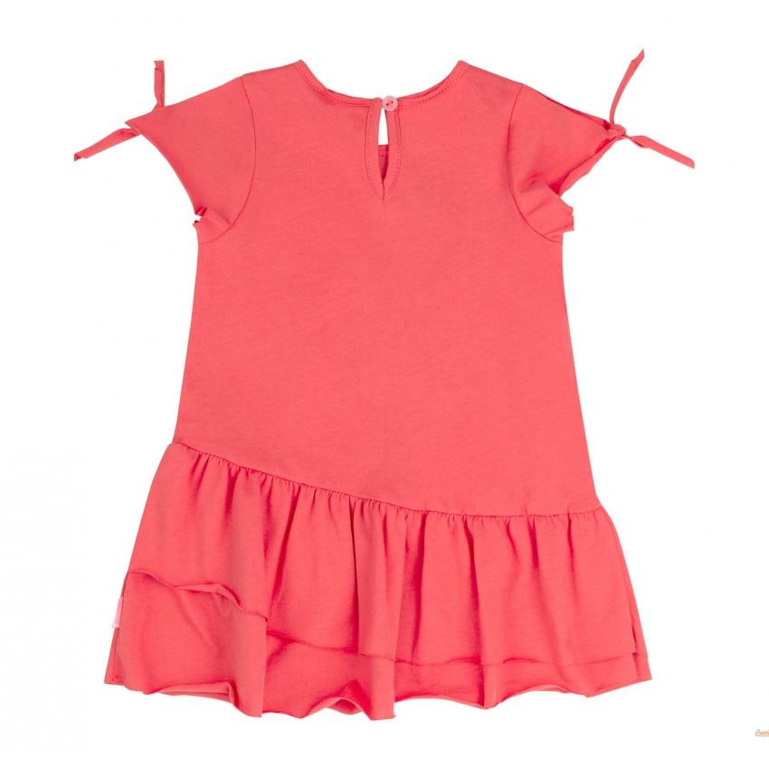Дитяче плаття для дівчаток Enjoy summer, коралове (ПЛ269), Бембі