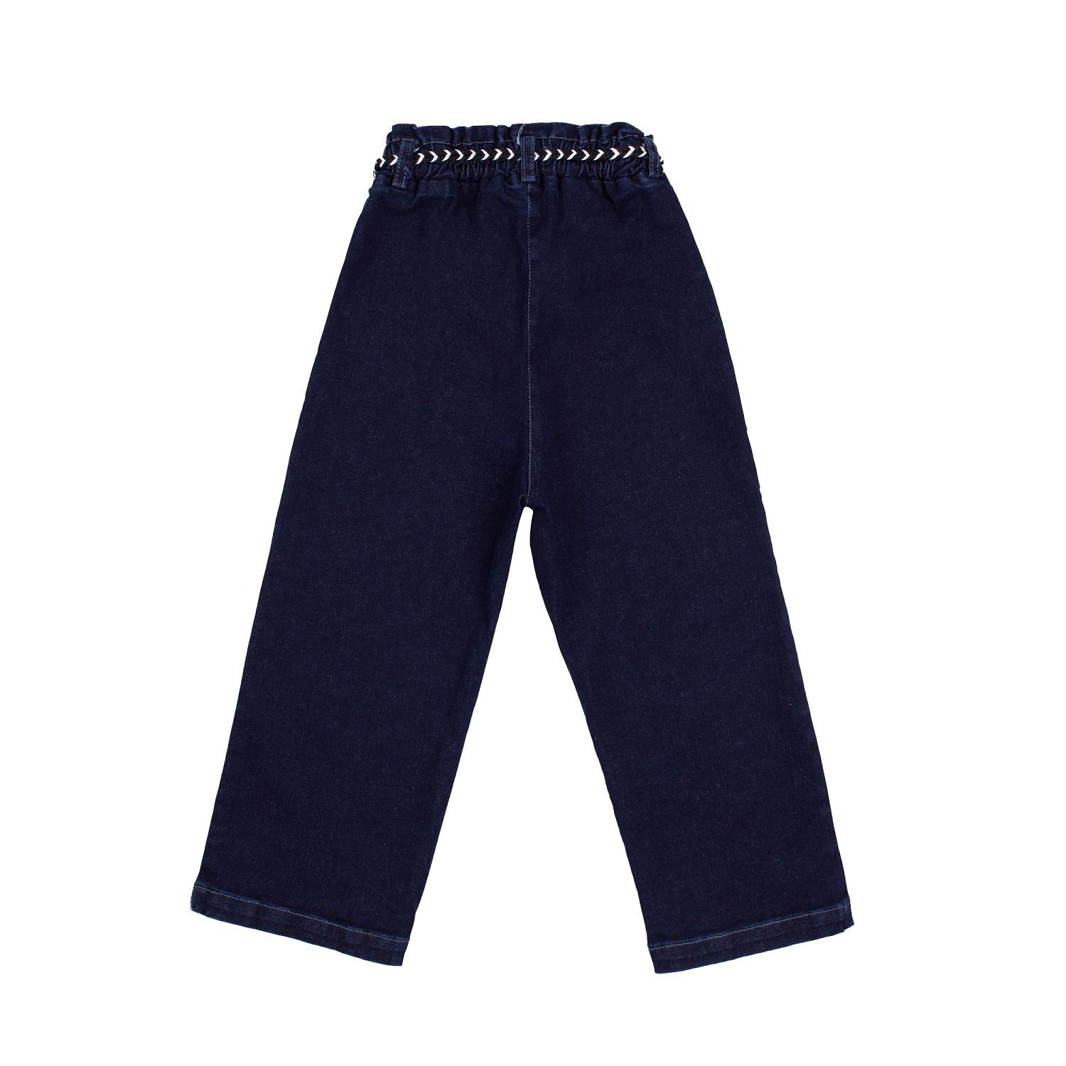 Дитячі штани для дівчинки, темно-сині (ШР626), Бембі
