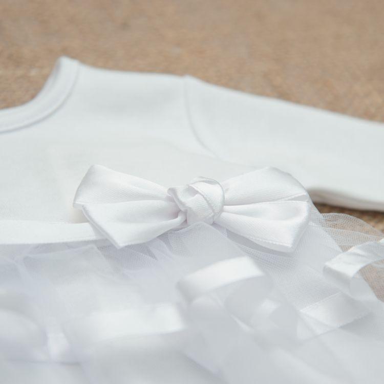 Дитяче плаття для дівчинки Маленька Леді, інтерлок, біле (2706975), Бетіс