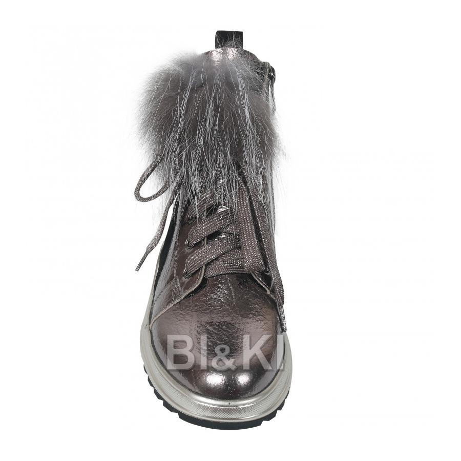 Демісезонні черевики для дівчинки, бронза (07-28B), Bi & Ki