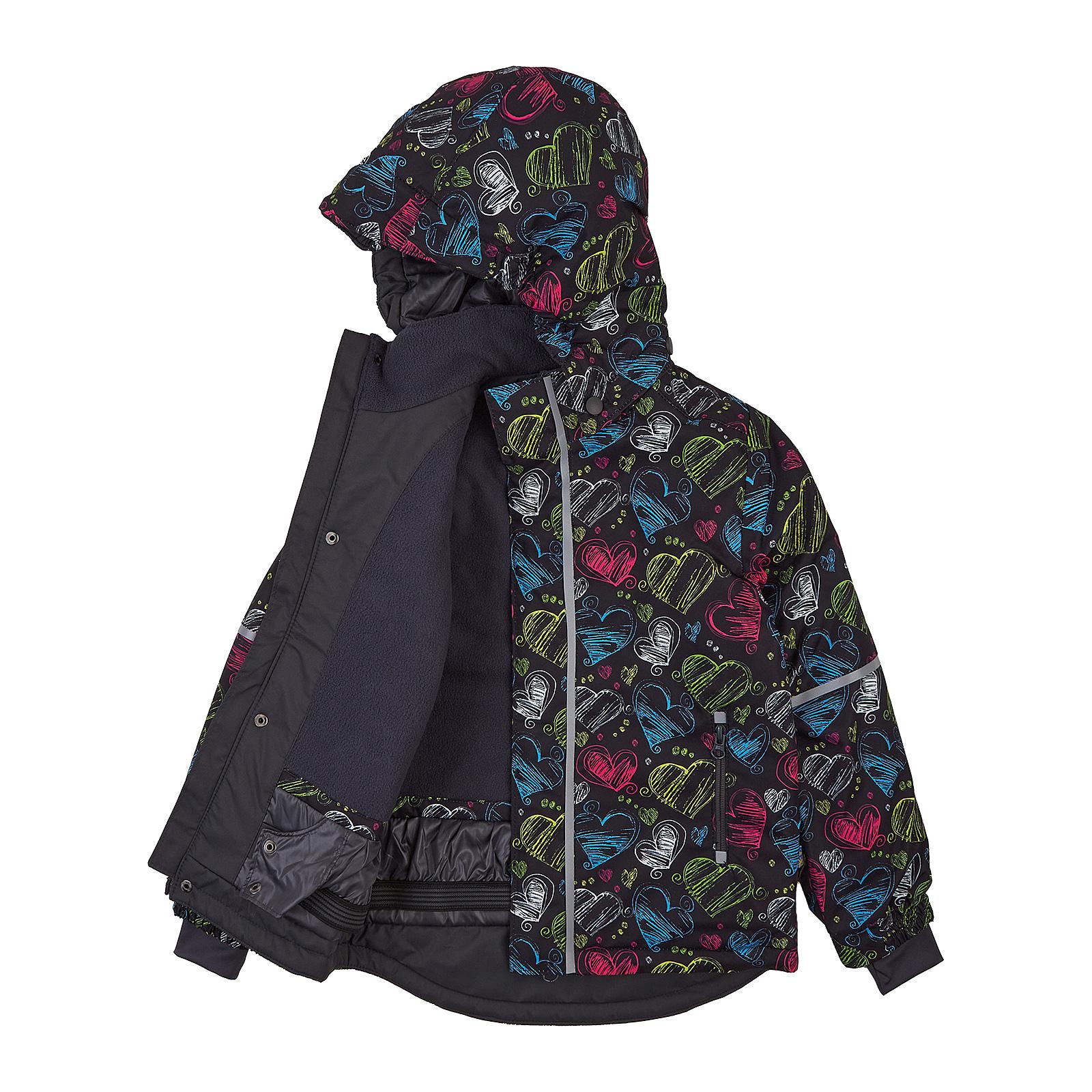 ​ Дитяча зимова куртка для дівчинки SMALL HEART (952-02041-2025) DaNa-kids B.TEX
