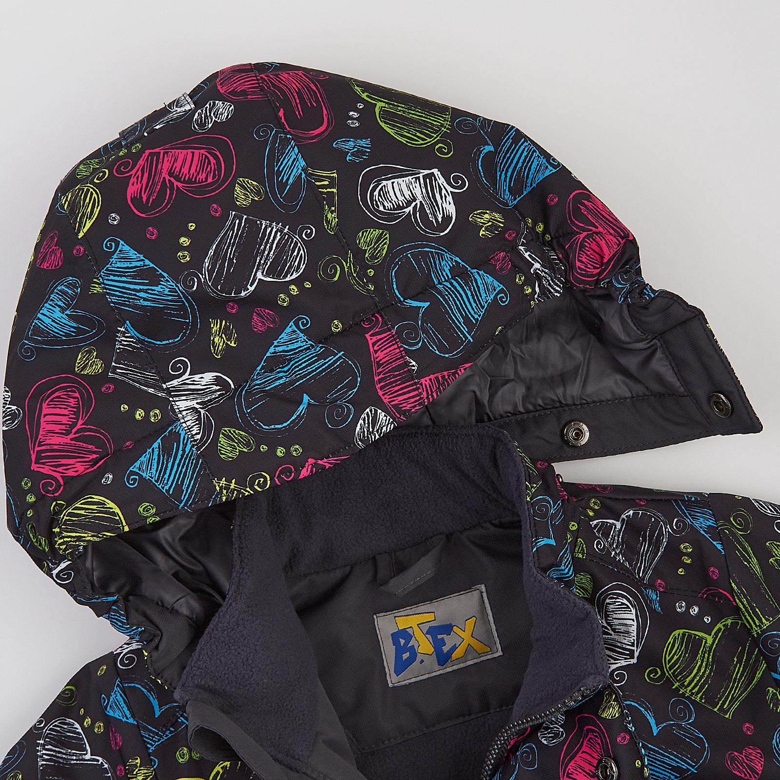 ​ Дитяча зимова куртка для дівчинки SMALL HEART (952-02041-2025) DaNa-kids B.TEX