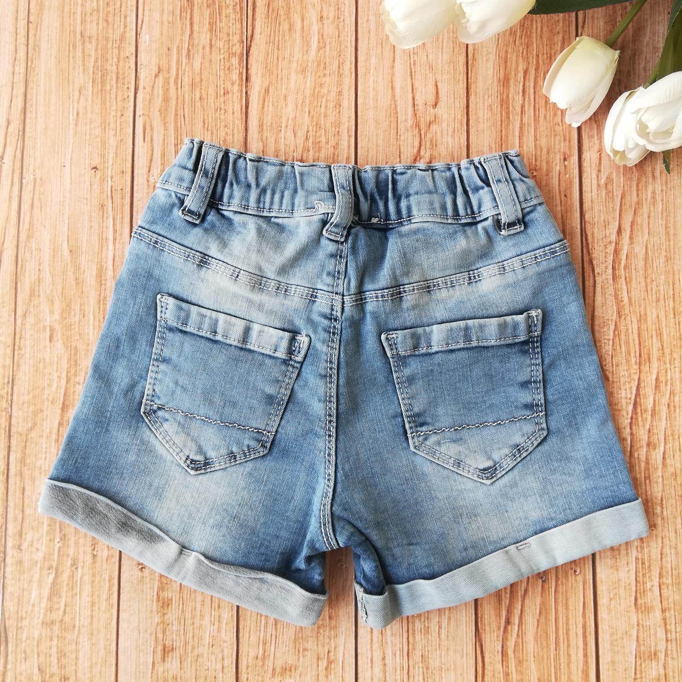 Дитячі джинсові шорти для дівчинки (854-003), Cichlid