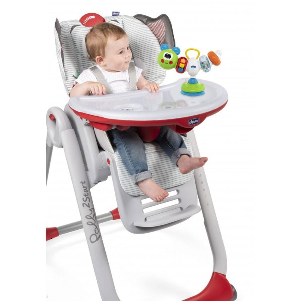 Музична іграшка на присосці - Гусениця Філ (10036.00), Chicco