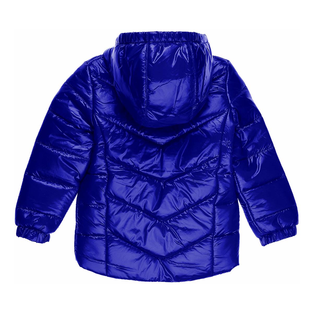 Дитяча демісезонний куртка для дівчинки, індиго (27-ВД-20), Evolution 122р.