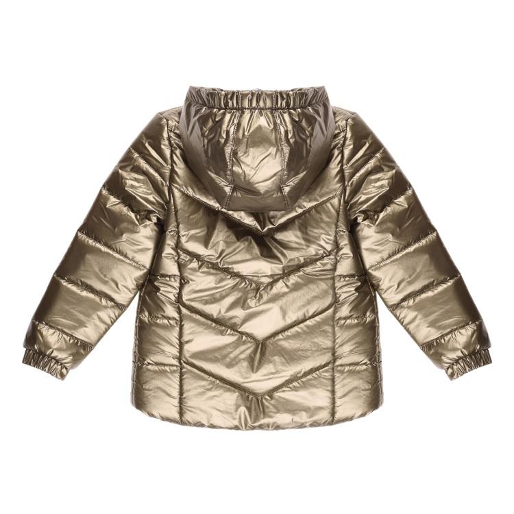 Дитяча демісезонний куртка для дівчинки, бронза (27-ВД-20), Evolution