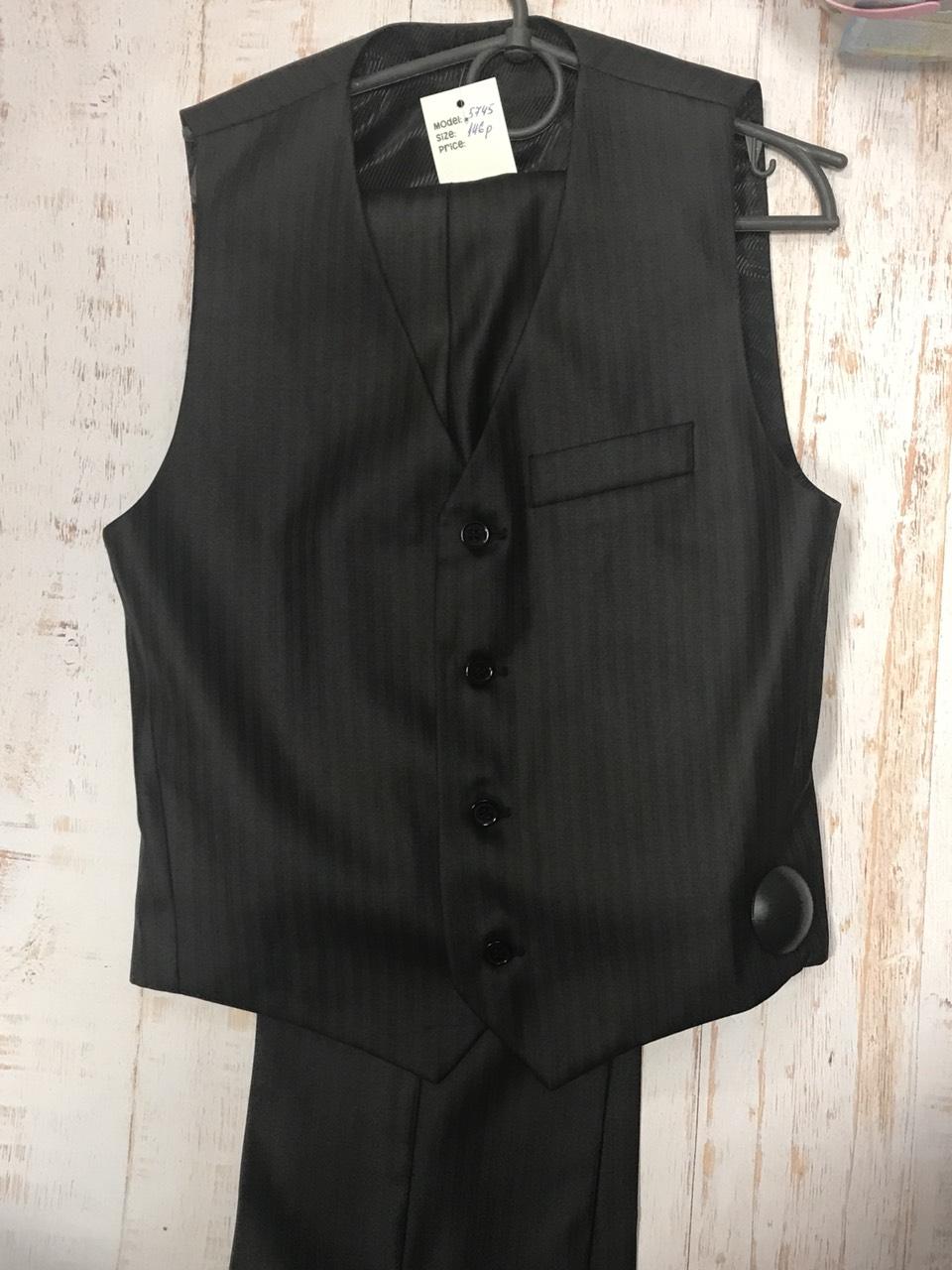 Шкільний костюм-двійка (жилет + брюки) для хлопчика (5745), ТМ «VELS»
