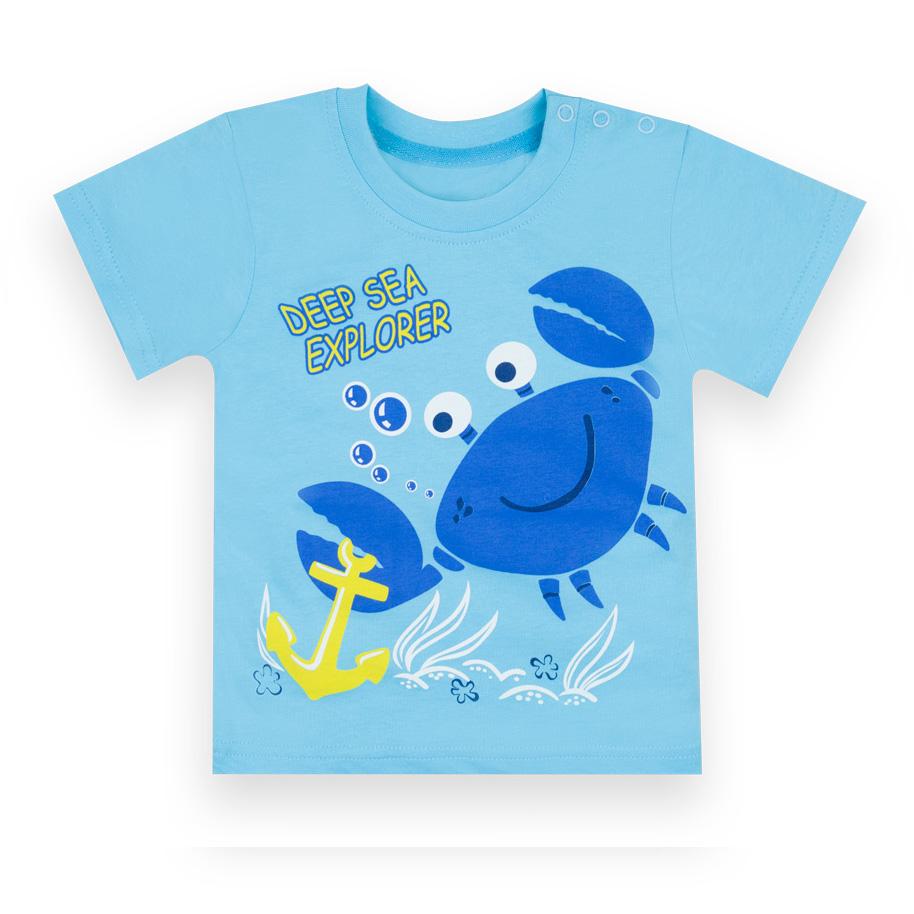 Дитяча футболка для хлопчика, кольори в ассорт., 12608 Gabbi Габбі
