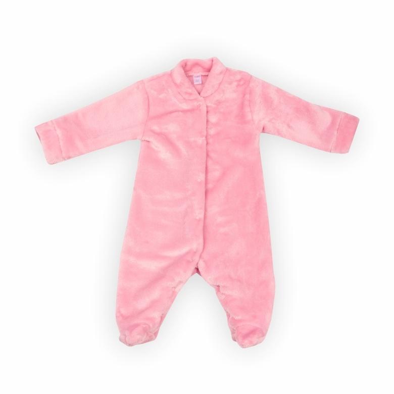 Дитячий теплий комбінезон чоловічок, рожевий, 13806, Gabbi