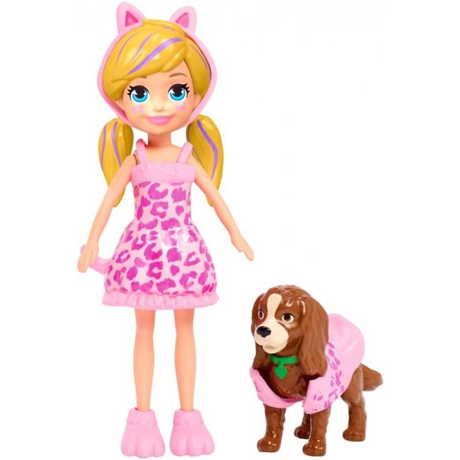 Дитячий ігровий набір - Маленька модниця з улюбленцем (GDM15), Polly Pocket