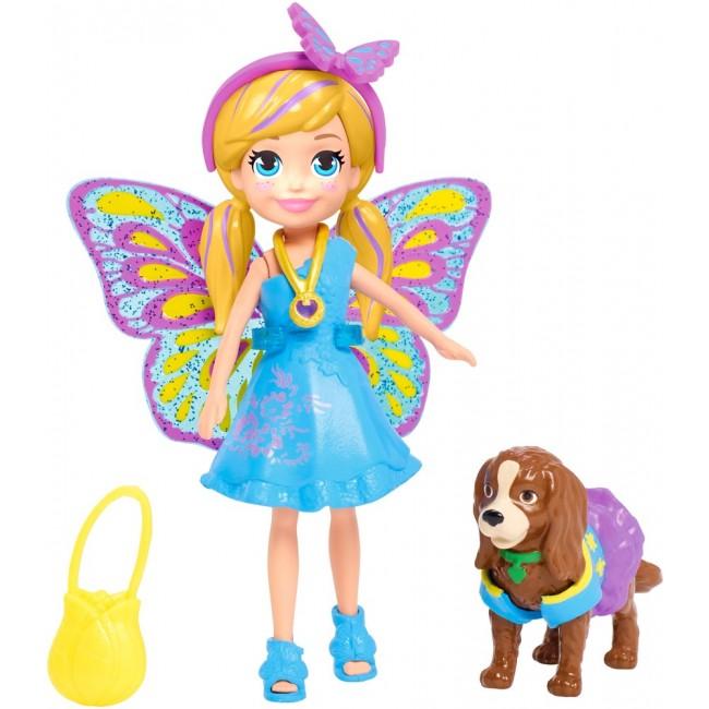 Дитячий ігровий набір - Маленька модниця з улюбленцем (GDM15), Polly Pocket