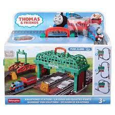 Ігровий набір "Залізнична станція Кнепфорд" "Томас та його друзі" HGX63, Mattel