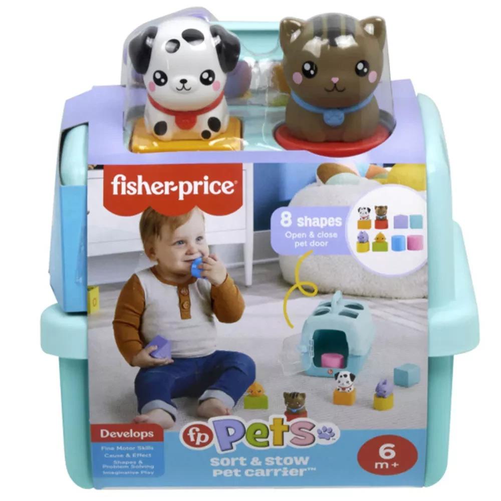 Дитяча розвиваюча іграшка сортер Перенесення з тваринами (HTW93), Fisher-Price