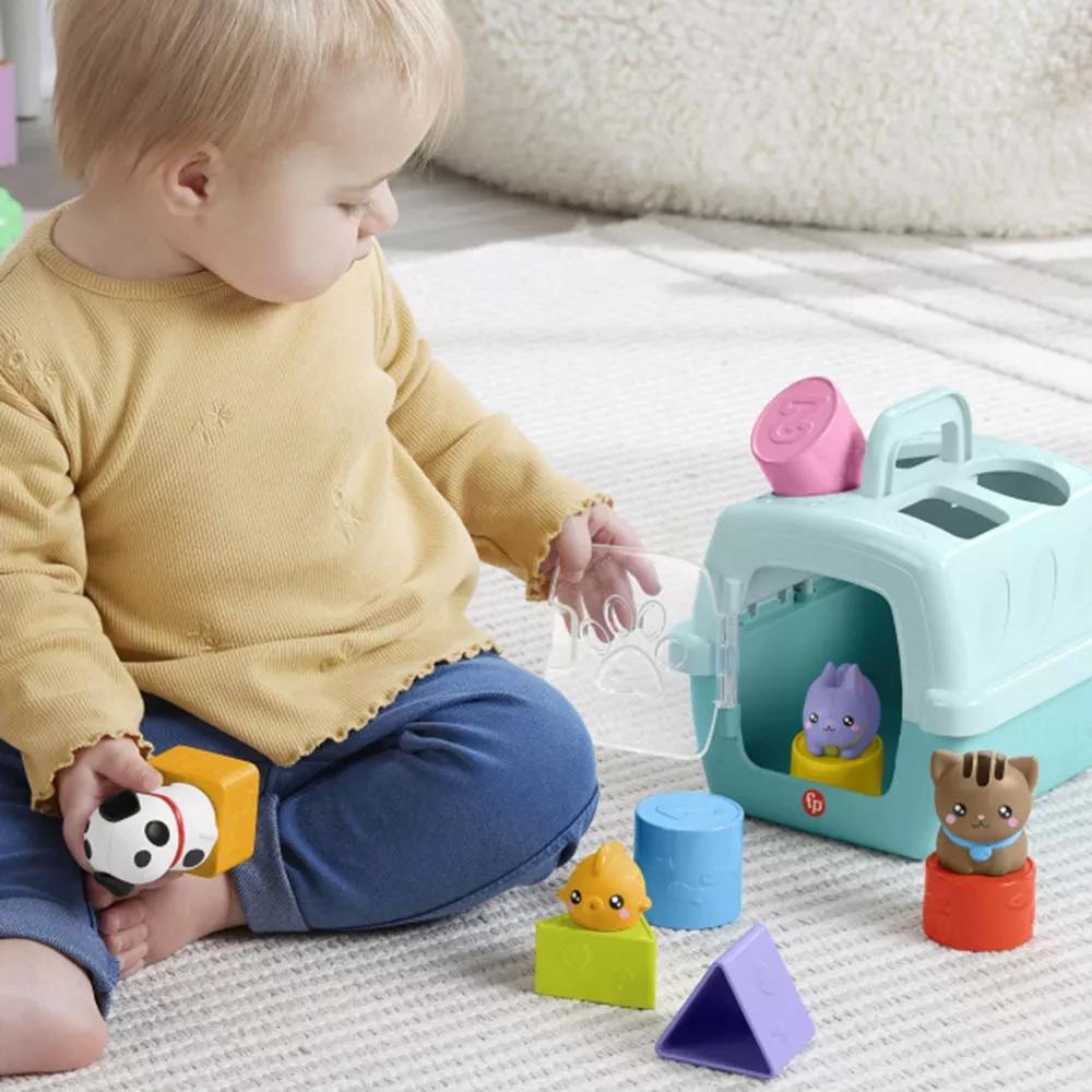 Дитяча розвиваюча іграшка сортер Перенесення з тваринами (HTW93), Fisher-Price