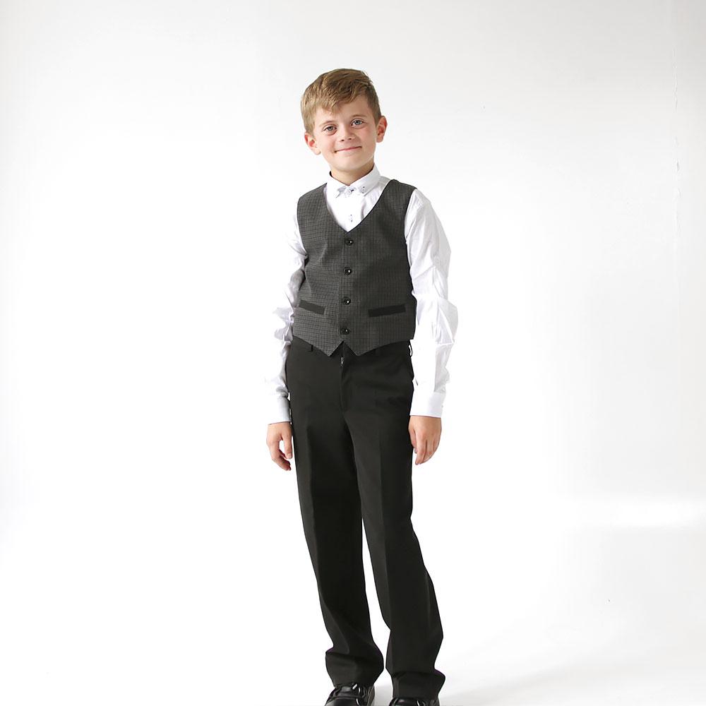 Шкільний костюм для хлопчика "Аркадій" (чорний), HelenA (Хелена)
