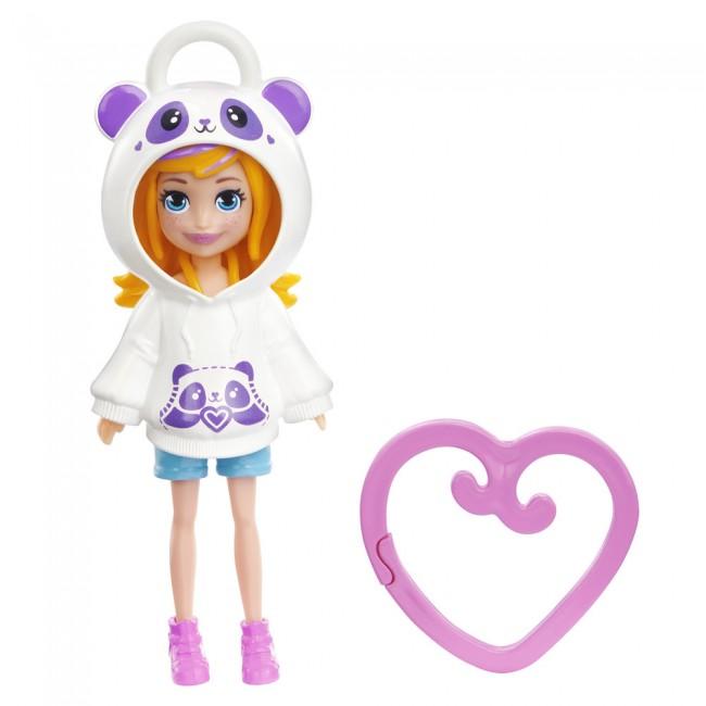 Игровой набор - Мини-кукла в худи в асс.,  (HKV98), Polly Pocket