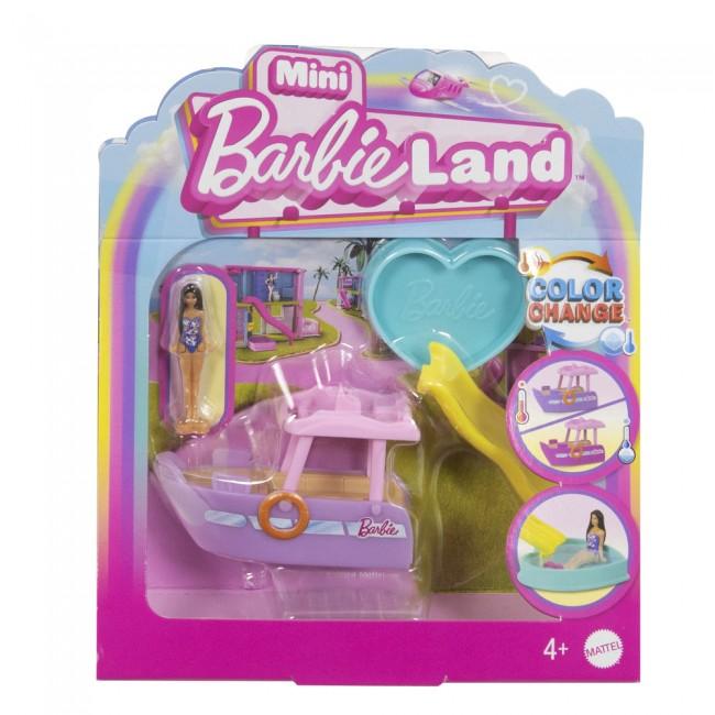 Ігровий набір міні-транспорт Barbie серії "Mini BarbieLand" (HYF38), Mattel