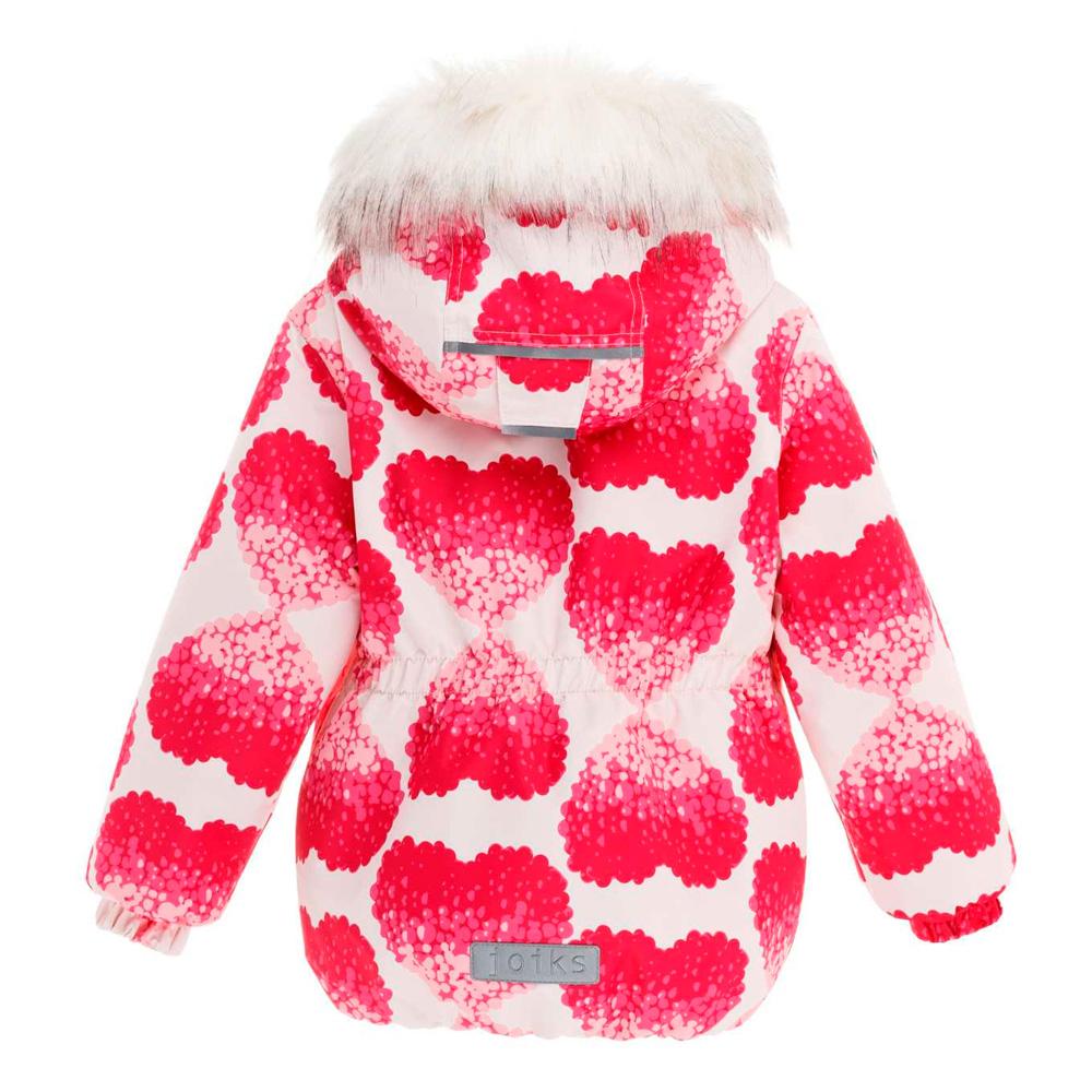 Дитяча зимова термо-куртка для дівчинки G-11, JOIKS (Джойкс)