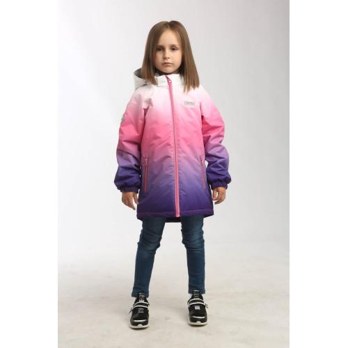 Подростковая демисезонная куртка-парка для девочки EW-108, градиент JOIKS