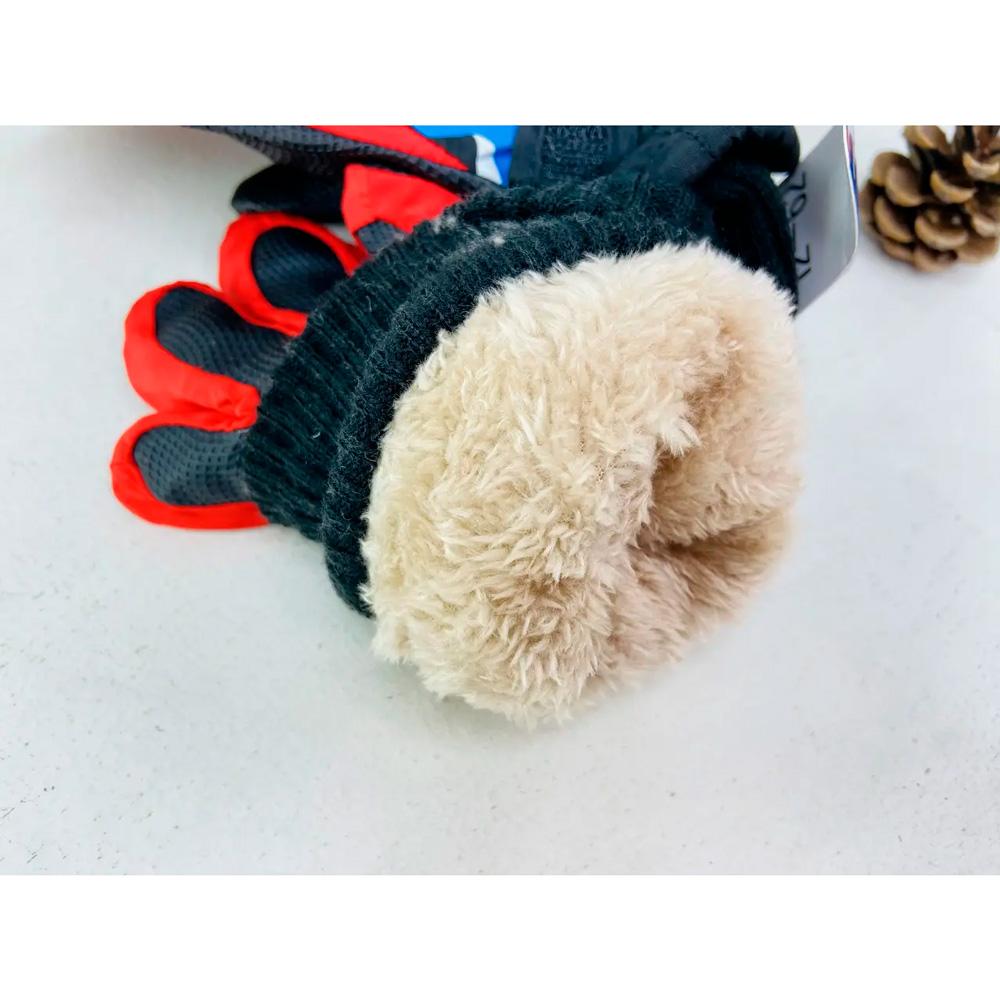 Дитячі рукавички водостійкі на флісі 4-6 років, 12-62, KALINA