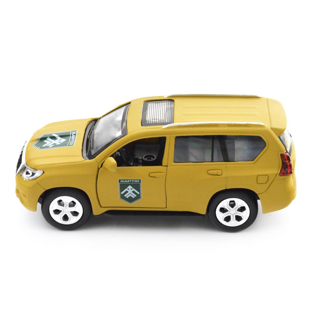 Іграшка автомодель - Шеврони Героїв - Toyota Prado - Хартія, KM6188