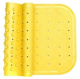 Антискользящий коврик для ванной, желтый (071113-001), Kinderenok