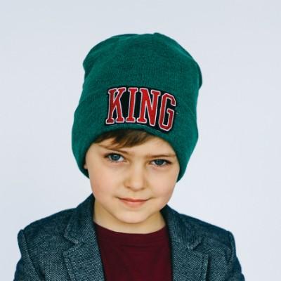 Дитяча демісезонна шапочка для хлопчика \"Кінгстон\", DemboHouse (ДембоХаус)